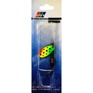 Блешня для риболовлі, обертова, EOS S0032C, вага 5г, колір GS471035